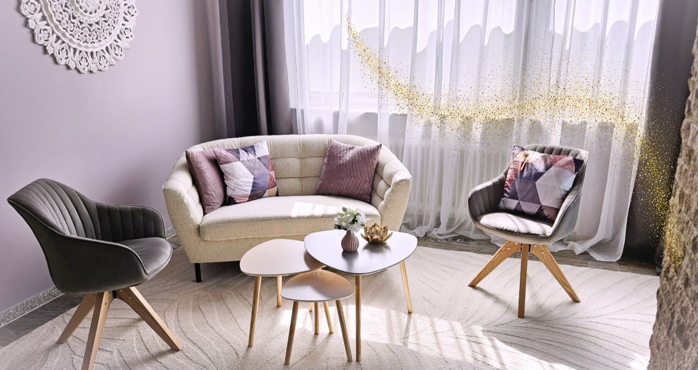 Sitzecke mit Sofa